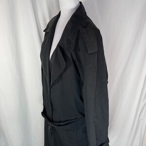 London Fog Black Trench Coat